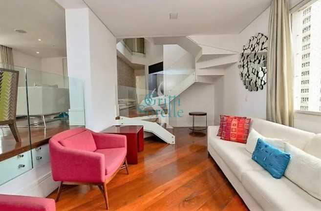 Imagem Apartamento Duplex Mobiliado à venda em Jardim Paulista - São Paulo/SP.