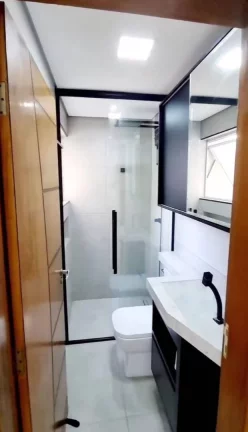 Imagem Cobertura com 2 dormitórios à venda, 90 m² por R$ 380.000,00 - Vila Pires - Santo André/SP