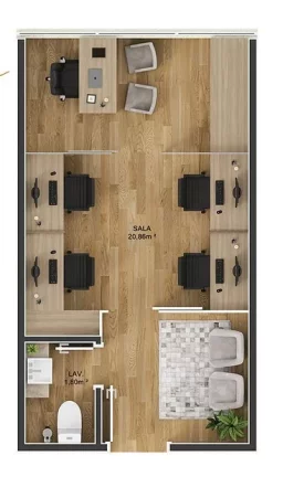 Imagem Lumma Corporate ... Home - Comercial - Sala à venda no bairro Ingleses do Rio Vermelho - Florianópolis/SC