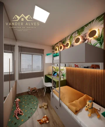Imagem Apartamentos à venda no Residencial Wonderful no Jardim Polo Centro, Foz do Iguaçu/PR: 2 quartos, 2 salas, 1 banheiro, 1 vaga, 50m²! Aproveite!