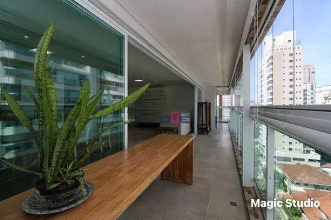Imagem Apartamento com 4 dormitórios à venda, 191 m² por R$ 1.900.000 - Gonzaga - Santos/SP