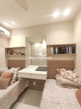 Imagem Apartamento 3 quartos todo em marcenaria na quadra do mar de Jardim Camburi - Vitória