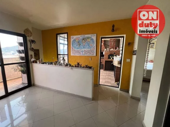 Imagem Cobertura com 4 quartos à venda, 444 m² por R$ 2.800.000 - Gonzaga - Santos/SP