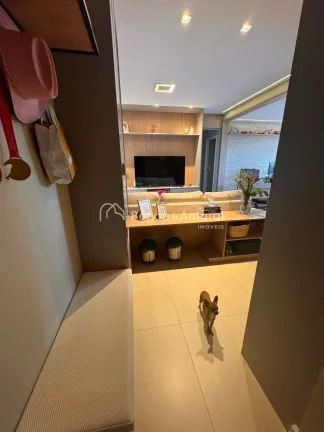 Imagem Apartamento no condomínio Happy Patriani, localizado na Vila Industrial em Campinas. 75m² com 2 su...