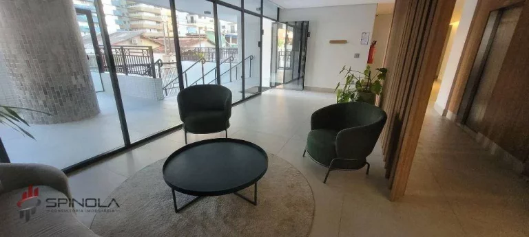 Imagem Apartamento com 3 dormitórios à venda, 109 m² por R$ 910.261,00 - Vila Guilhermina - Praia Grande/SP