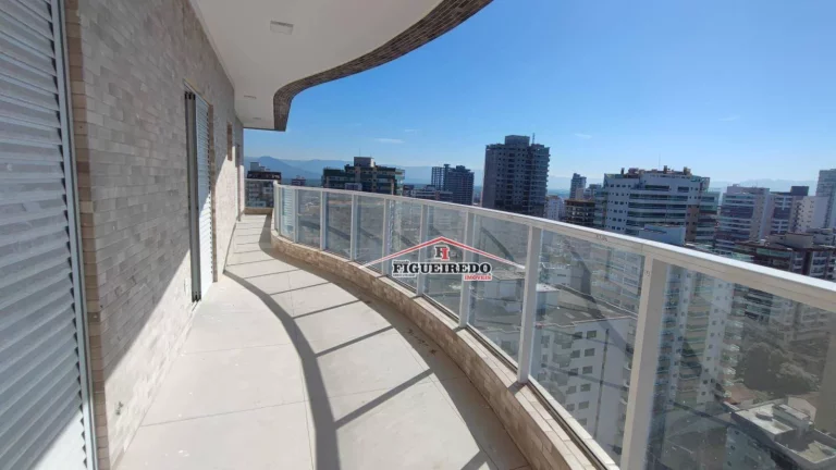 Imagem Cobertura à venda, 218 m² por R$ 2.398.000,00 - Vila Guilhermina - Praia Grande/SP