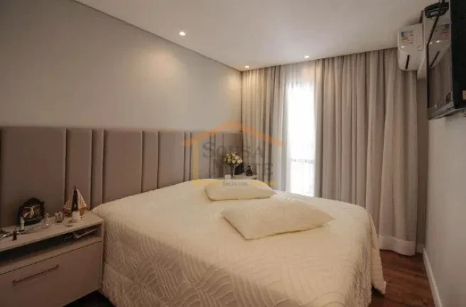 Imagem Apartamento mobiliado, 86 m², 2 dormitórios, sendo 2 suítes, 3 banheiros, varanda, armários plan...