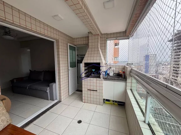 Imagem Apartamento com 3 dormitórios à venda, 119 m² por R$ 730.000 - Aviação - Praia Grande/SP