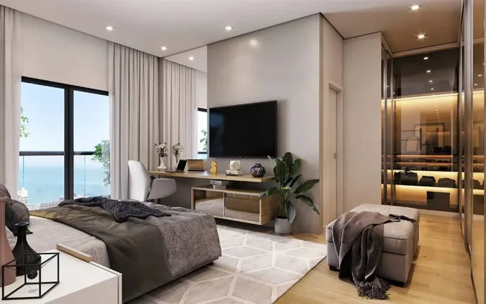 Imagem APARTAMENTO COM 213 m² - FORTE - PRAIA GRANDE SP