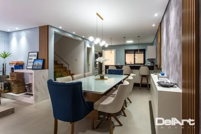 Imagem SOBRADO EM CONDOMINIO TRIPLEX - TOTALMENTE MOBILIADO - A 01 QUADRA DO PARQUE DO ATUBA - 147,00m2 - R$ 800.000