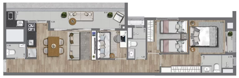 Imagem Apartamento em Brooklin Paulista - São Paulo SP