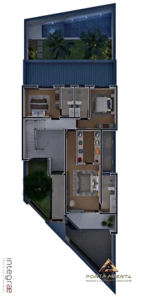 Imagem Casa única no Lote Alto Padrão no Ideal - cod 1570