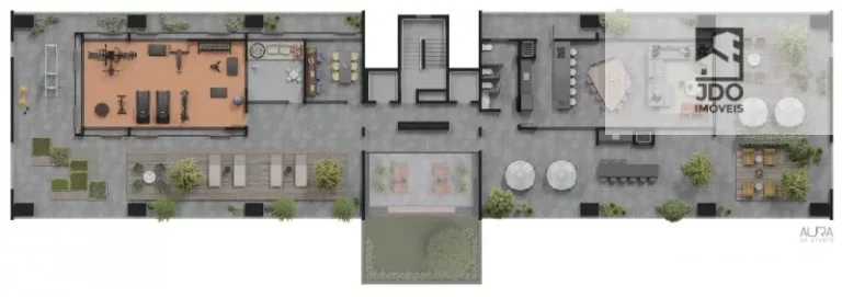 Imagem Apartamento Duplex a Venda no bairro Alto da Rua Xv - Curitiba, PR