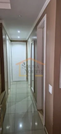 Imagem Apartamento, 3 dormitórios, sendo 1 suite, 3 banheiros, sala para dois ambientes, sacada, cozinha c...
