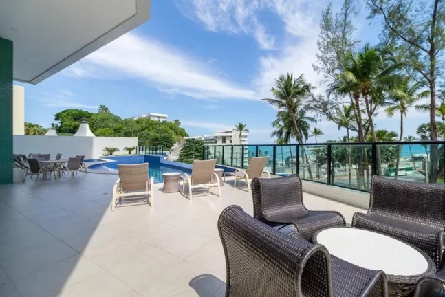 Imagem A 5ª Avenida imóveis selecionou esse belíssimo 4 suítes com 224m2, localizado no melhor ponto de Ondina: O MAISON COLINE DU CHAT. Vista mar Frontal