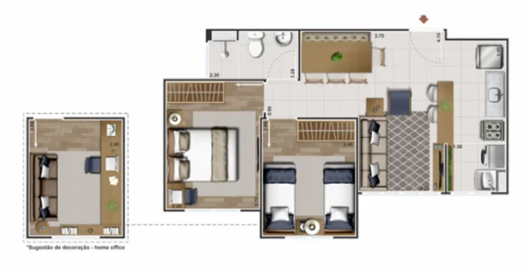 Imagem APARTAMENTO RESIDENCIAL em Rio de Janeiro - RJ, Itanhangá