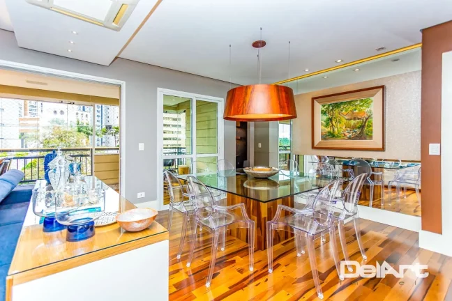 Imagem Apartamento 145m2 - 03 suítes - 04 vagas - todo mobiliado e aconchegante na melhor posição do Cabral...