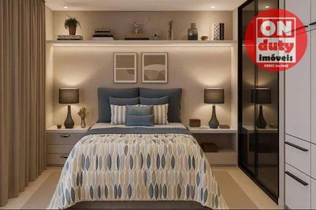 Imagem Lançamento!! Apartamento com 2 suítes com lavabo à venda, 74 m² a partir R$ 1.153.141 - Ponta da Praia - Santos/SP