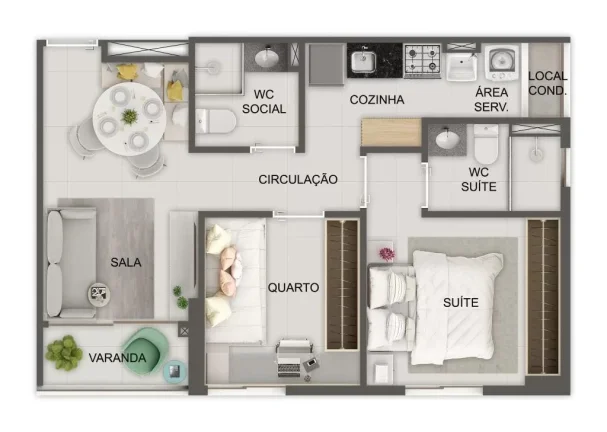 Imagem Apartamento Padrão