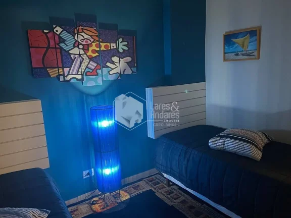 Imagem Apartamento para Venda, Pitangueiras, Guarujá, 85m² com 2 dorm, 1 vaga, equipado e mobiliado a 50 metros da praia. Cantinho para Chamar de Meu!