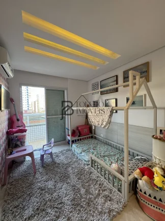 Imagem Apartamento 3 Dormitórios sendo 2 suítes Porteira Fechada no Canto do Forte - Praia Grande