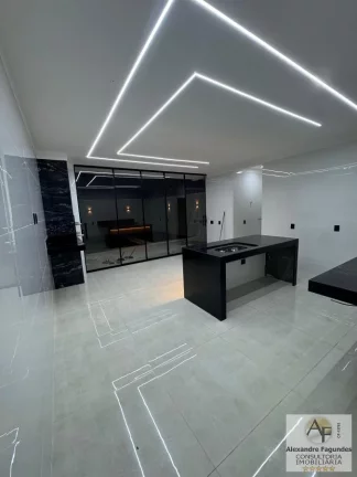 Imagem Casa para Venda em Aparecida de Goiânia, Vila Oliveira, 3 dormitórios, 1 suíte, 2 banheiros, 1 vaga