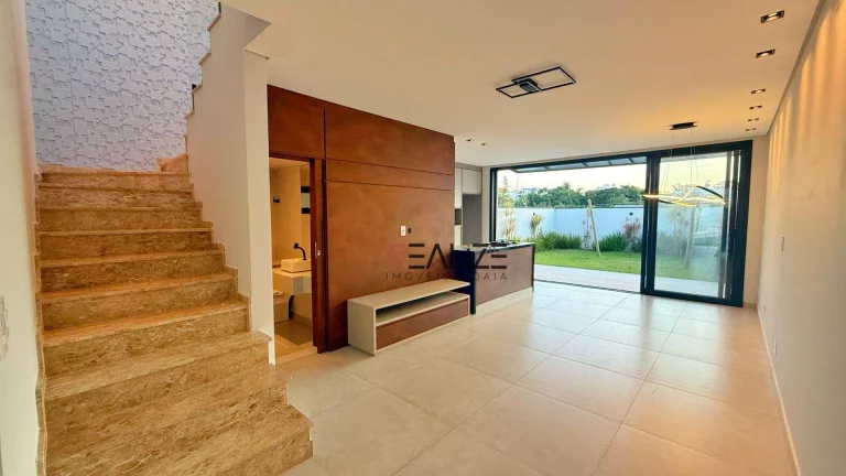 Imagem Sobrado com quintal e 3 suítes à venda, 164 m² por R$ 1.370.000 - Condomínio Park Gran Reserve - Indaiatuba/SP