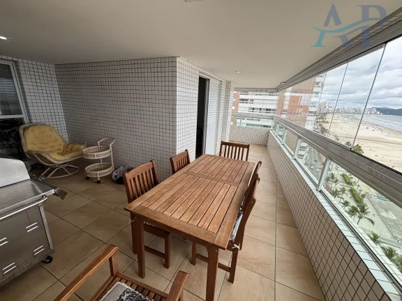 Imagem Apartamento Frente Mar na Aviação em Praia Grande