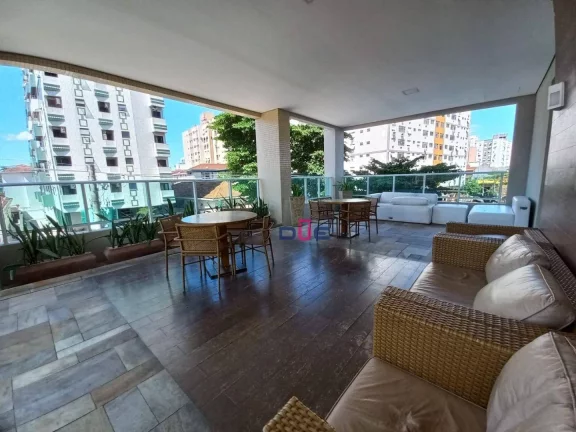 Imagem Apartamento com 2 dormitórios sendo 1 suíte, com lazer completo e 1 vaga coletiva suficiente e livre R$ 695.000 - Campo Grande - Santos/SP
