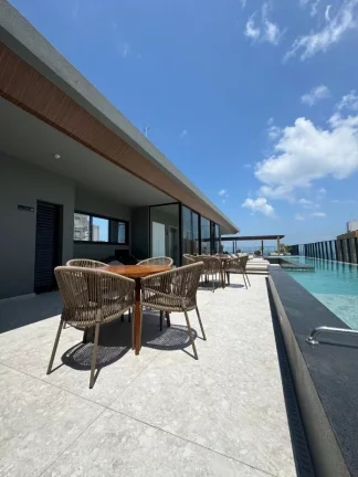 Imagem A 5ª Avenida Imóveis selecionou essa unidade imperdível no ALIVE CORREDOR DA VITÓRIA: Studios com 26,74m2 de área privativa c/ varanda, alto vista mar