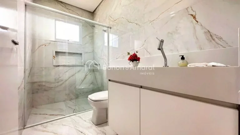 Imagem Esta linda casa no Condomínio La Dolce Vita em Paulínia-SP conta com 3 suítes, sendo uma suíte m...
