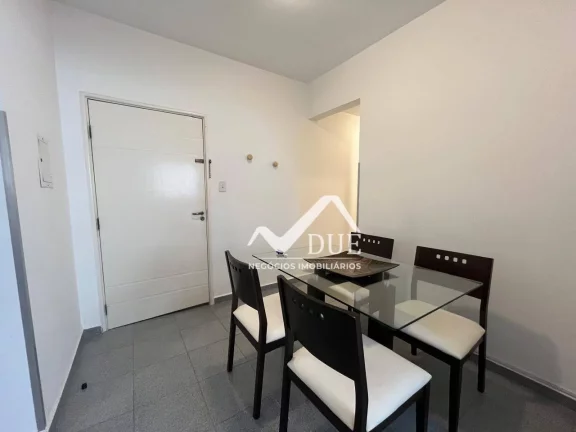 Imagem Apartamento porteira fechada com 1 dormitório à venda, 55 m² por R$ 430.000 - Embaré - Santos/SP