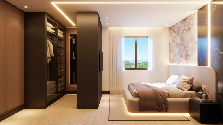 Imagem Apartamento na planta com 2 suítes e 1 vaga de garagem em Camboriú