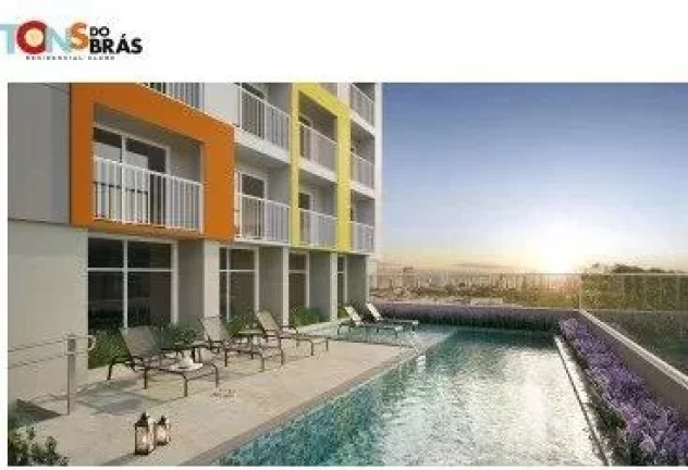 Imagem Apartamento à venda em São Paulo, Brás, com 2 quartos, 44m2