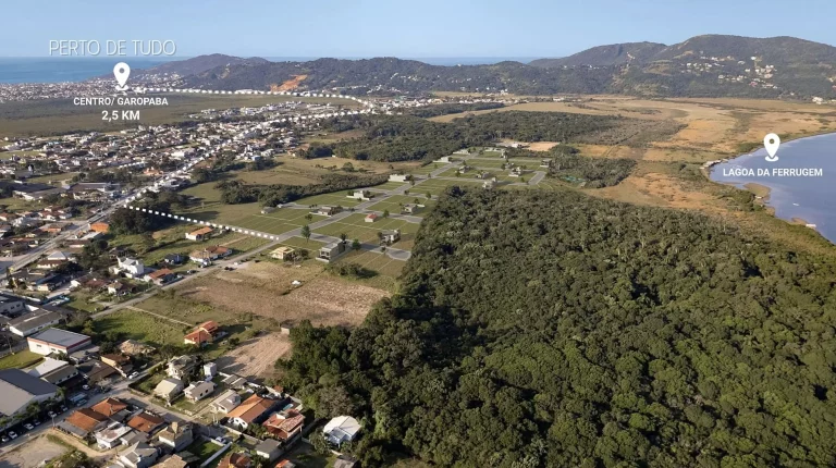 Imagem Terrenos à Venda no Parque Reserva da Lagoa - Loteamento Legalizado em Areias de Palhocinha, Garopaba-SC!