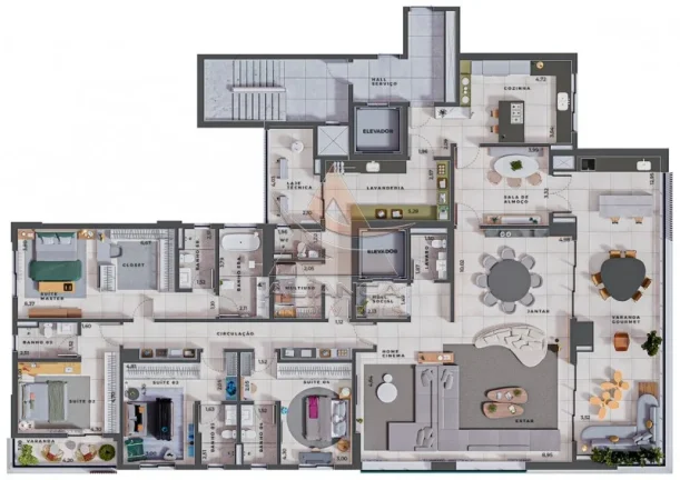 Imagem Apartamento - Ribeirão Preto - Ilhas do Sul