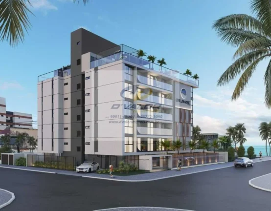 Imagem Vendo Flats de 22,80 à 36,96m², na melhor localização da praia de Manaíra