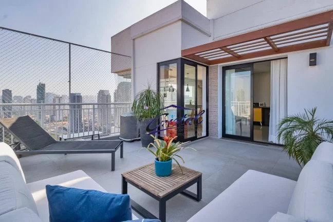 Imagem Cobertura com 2 quartos / suítes à venda, 154 m² - Brooklin Paulista - São Paulo/SP