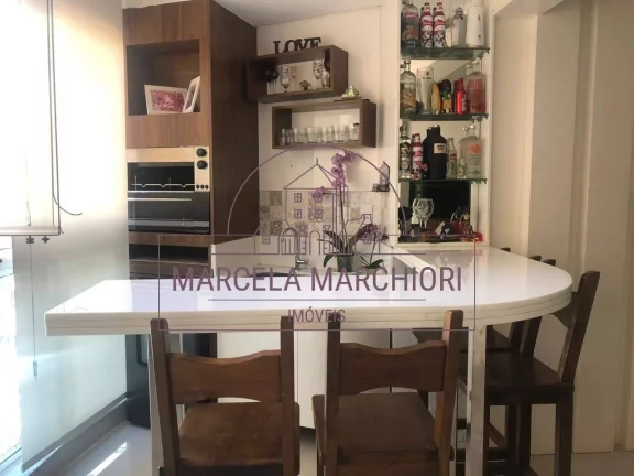 Imagem 4 Quartos com 3 suítes, linda varanda gourmet, 3 vagas de garagem