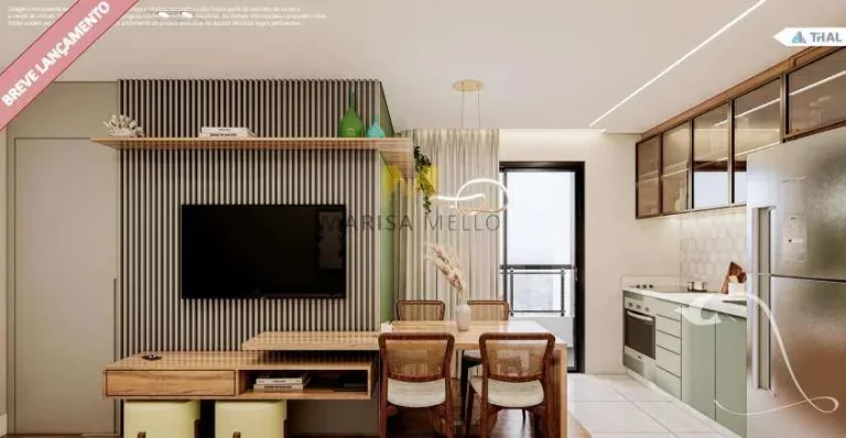 Imagem Espetacular Lançamento Apartamento à venda, no La Dolce Vista,com 2 quartos, 42,87m2 a 55.15m2 no bairro Tingui em Curitiba.