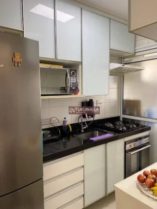 Imagem Apartamento com 2 dormitórios à venda, 64 m² por R$ 415.000,00 - Ponte Grande - Guarulhos/SP