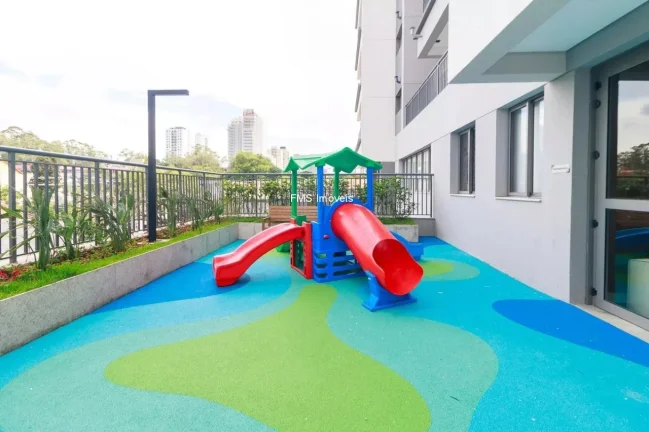 Imagem Apartamento para locação em São Paulo-SP, Chácara Santo Antônio: 1 quarto, 1 suíte, 1 sala, 1 banheiro, 1 vaga, 52m².
