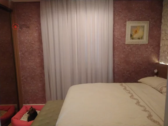 Imagem APARTAMENTO COM 3 DORMITÓRIOS A VENDA NA VILA SANTA CLARA. REFORMADO, COM VARANDA, VAGA DE GARAGEM E LAZER COMPLETO.