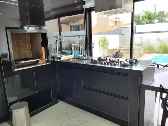 Imagem Belíssima casa a venda no extraordinário condomínio Ninho Verde I Eco Residence - Porangaba