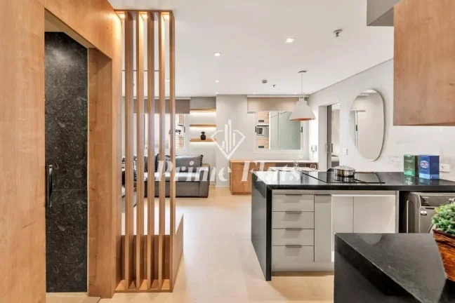 Imagem Flat disponível para venda no Wyndham São Paulo Paulista, com 50m², 1 dormitórios e 1 vaga