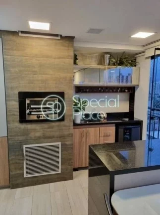 Imagem Apartamento moderno amplo living com varanda gourmet, ar condicionado, 95 metros, todos os ambientes...