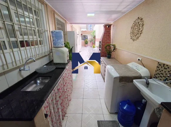Imagem Casa com 2 quartos + edícula no Bairro Tupi em Praia Grande SP