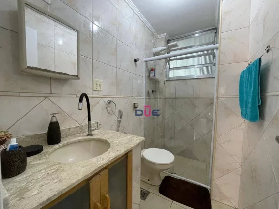 Imagem Apartamento com 1 dormitório à venda, 47 m² por R$ 414.000,00 - Aparecida - Santos/SP