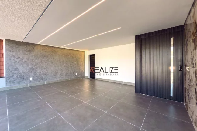 Imagem Casa moderna com 3 suítes e escritório à venda, 230 m² por R$ 1.730.000 - Condomínio Park Gran Reserve - Indaiatuba/SP