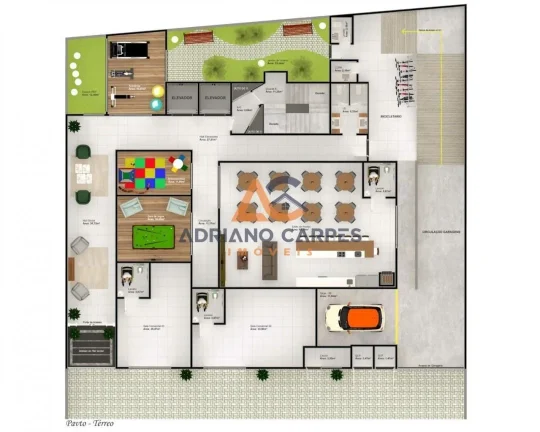 Imagem Adriano Carpes Imóveis vende apartamento com 3 dormitórios sendo duas suíte